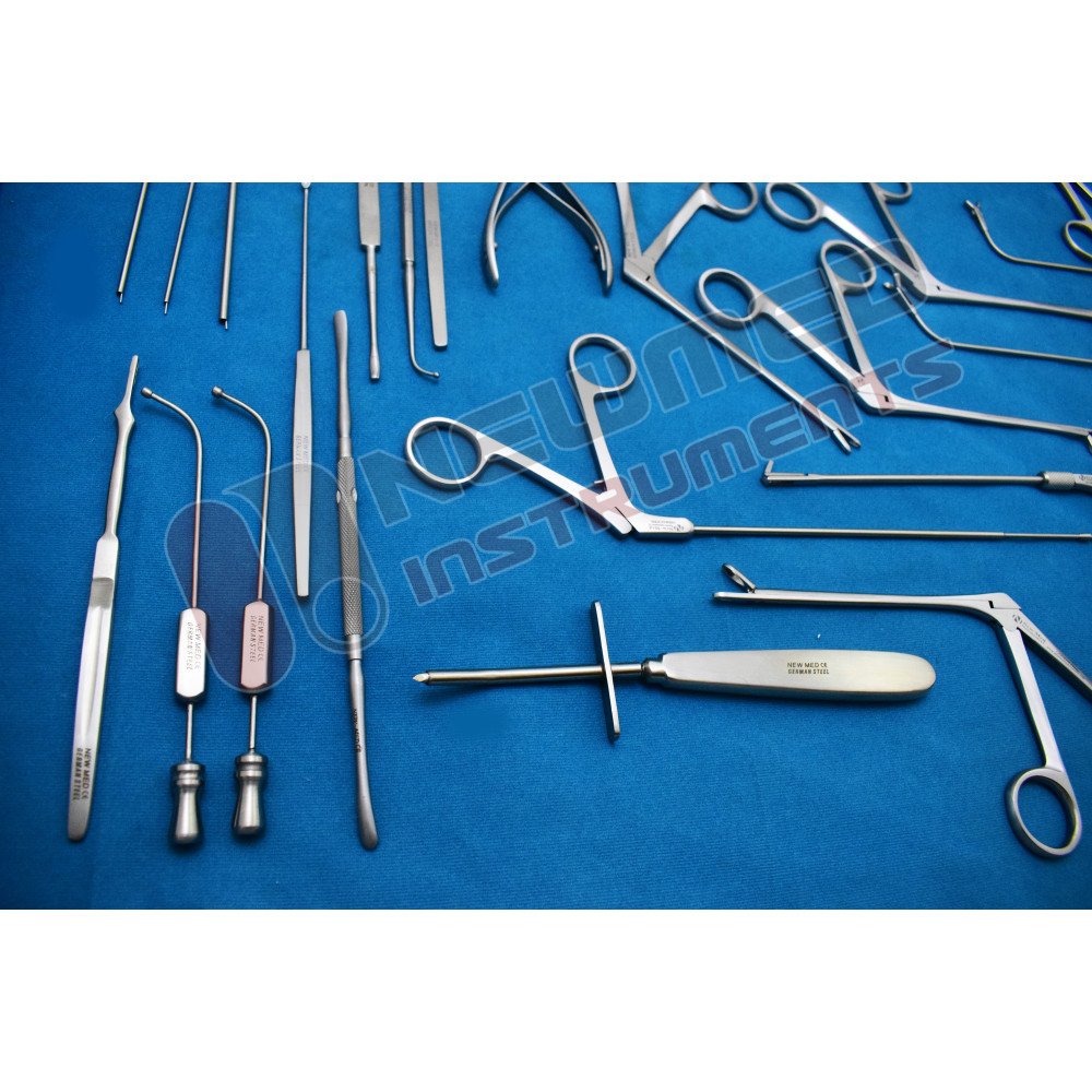 Fess Instruments Set, Complete Set of Endoscopic Sinus Surgery Instruments