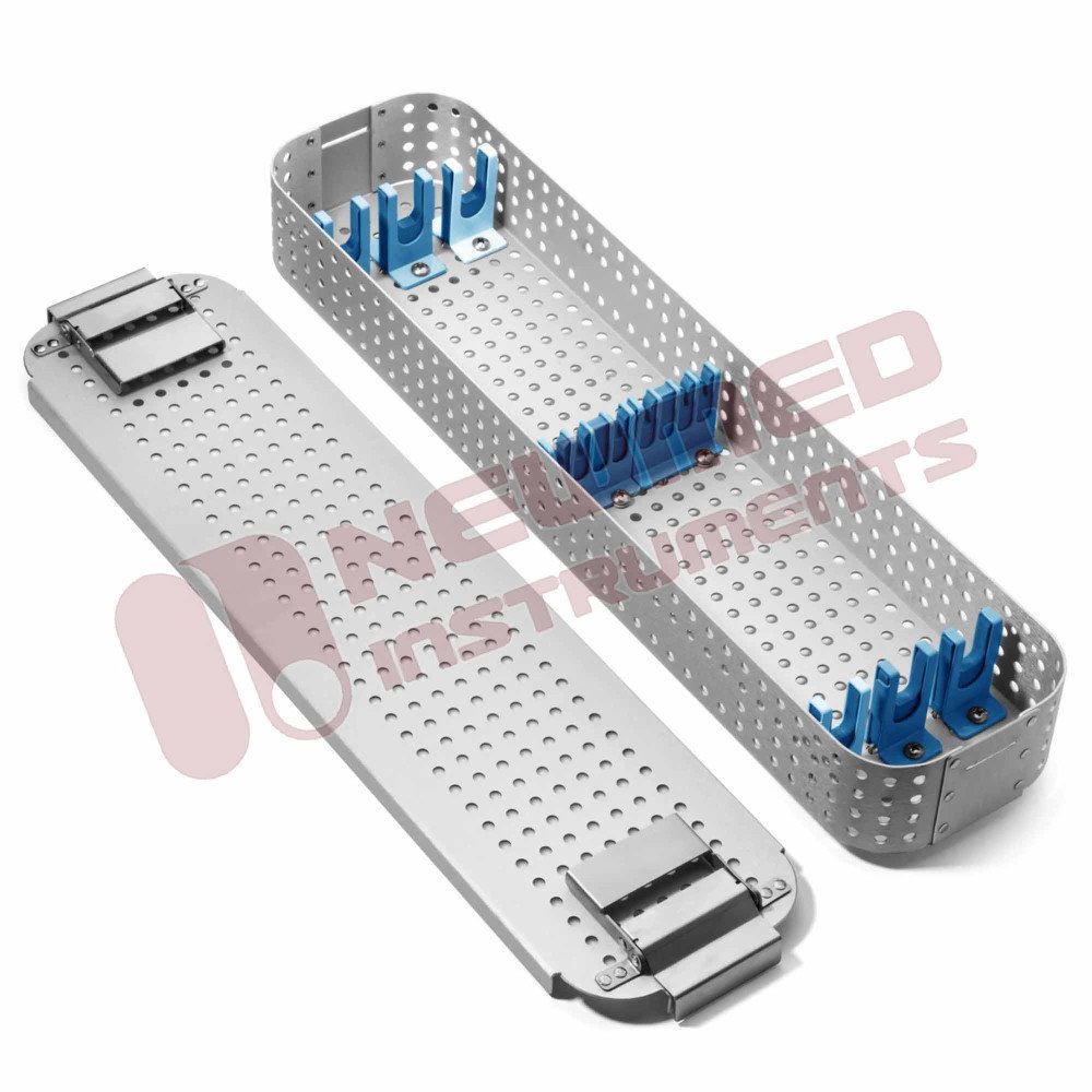 Sterilization Case/Tray for Liposuction Cannula, 480mm x145mm x 76mm