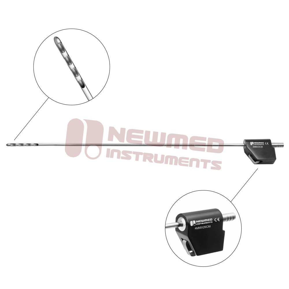 Gilliland etching 4-linear Port cannula, MicroAire® Power Hub