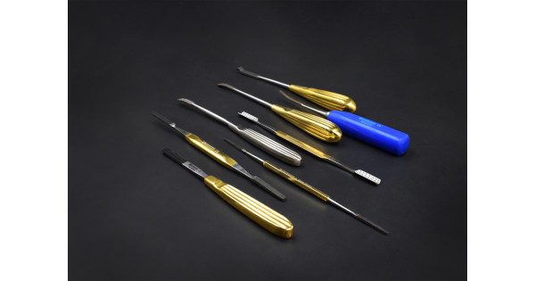 Gold Bone Rasp Maltz Rasp TC Maltz Nasal Bone Rasp - Medium Teeth Gold Handle ...