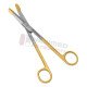 Solz Gold Tip Scissors - Curved Strong Double Beveled Blades