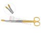 Solz Gold Tip Scissors - Curved Strong Double Beveled Blades