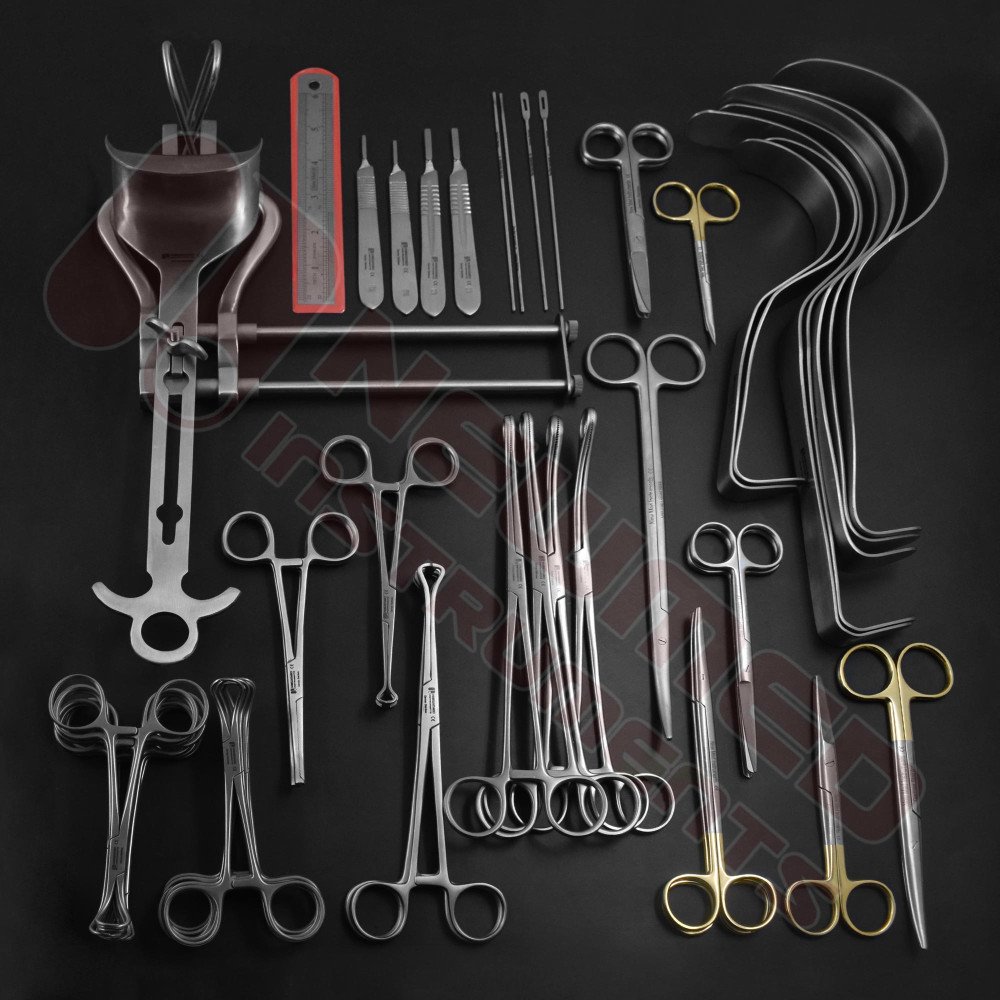 Major General Surgery Instruments Set