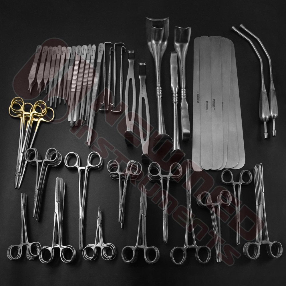 Major General Surgery Instruments Set