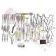 Silver Rhinoplasty Instruments Set