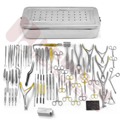 Ensemble d'instruments de rhinoplastie en argent Ensemble d'instruments de rhinoplastie en argent