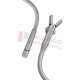 Sinus Giraffe Forceps, Double Action, Cupped, With Suction