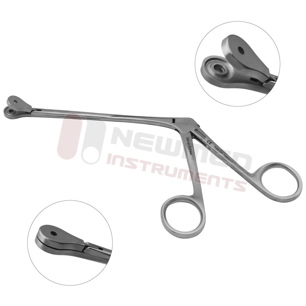 Lewis Septum Forceps - Round grooved jaws