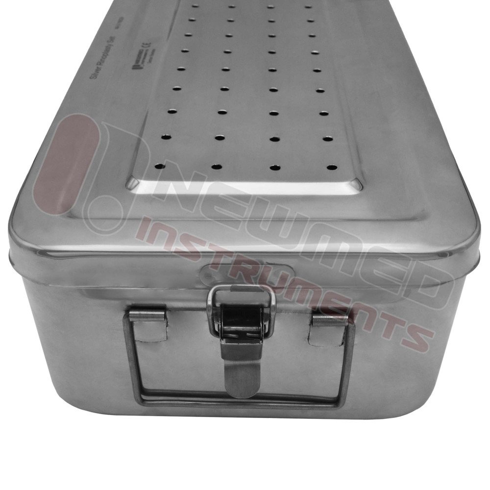 Stainless Steel Sterilizing Tray / Box For Surgical Instruments