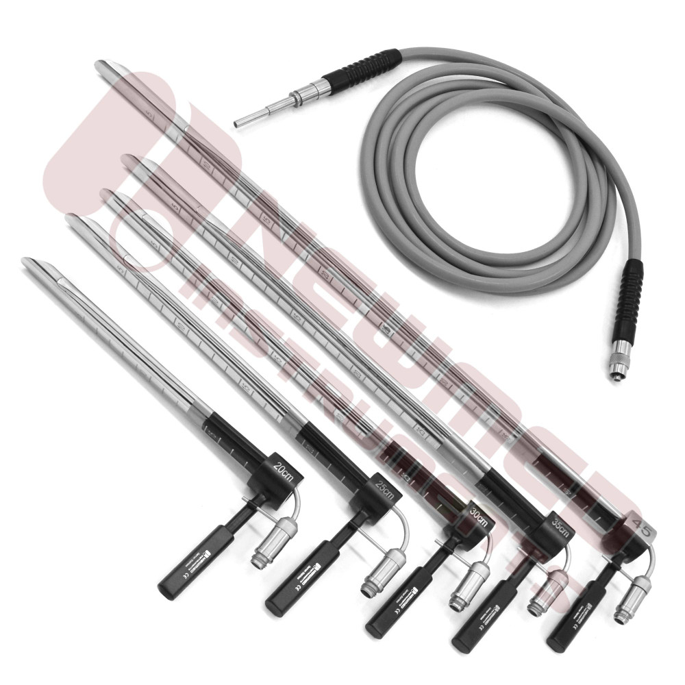 Rigid Esophagoscope Complete Set With Box