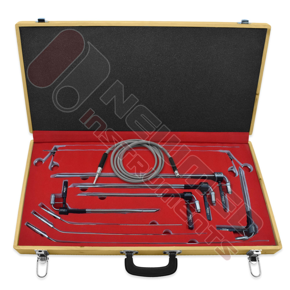 Rigid Esophagoscope Complete Set With Box