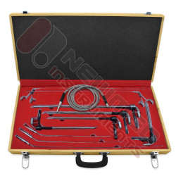 Kit complet d'œsophagoscope rigide avec boîte Kit complet d'œsophagoscope rigide avec boîte