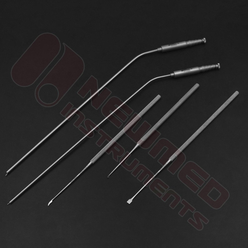 Micro Laryngeal Surgery Instruments Set - Direct Laryngoscopy