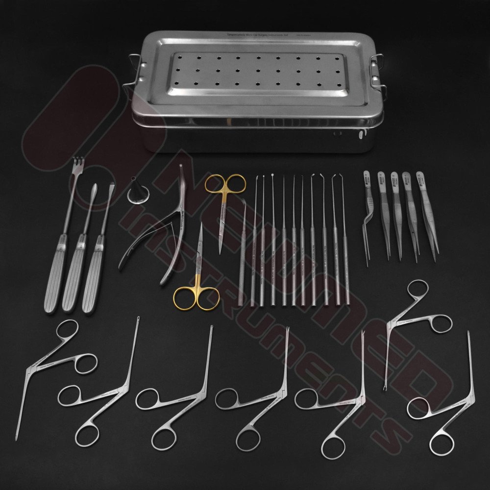 Tympanoplasty Micro Ear Surgery Instruments Set