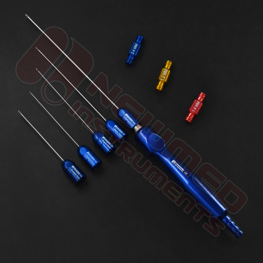 Blepharoplasty Liposuction Cannula Set - Fat Injection Set for Face