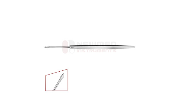Masing cartilage knife - curved blade | New Med Instruments