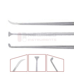 Micro Laryngeal Knives Set of 1 Round Knife, 1 Peeling Knife, 1 Sickle Knife Micro Laryngeal Knives Set of 1 Round Knife, 1 Peeling Knife, 1 Sickle Knife