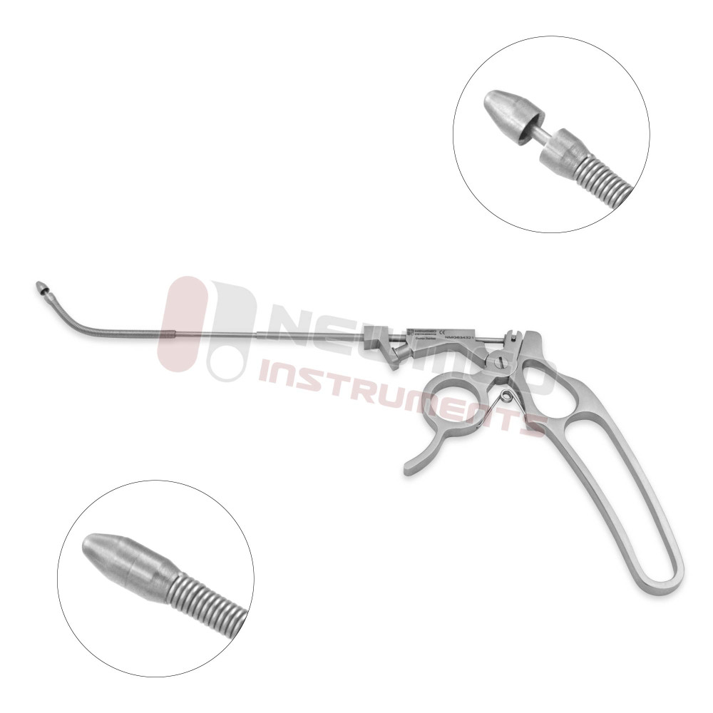 Hosemann Frontal Sinus Nasal Recess Punch Forceps - Circular Cutting