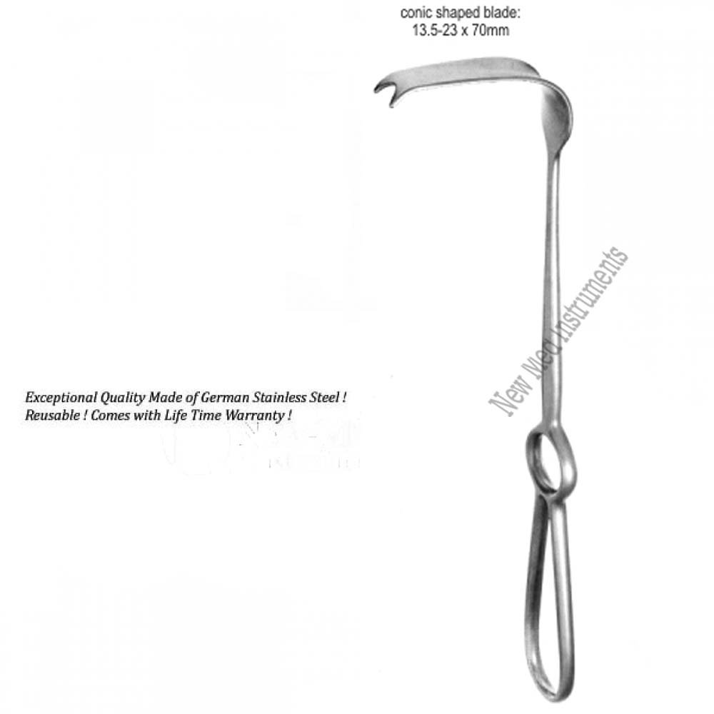 Obwegeser Alveolar Retractor 13.5-23x70mm, 22cm, Stainless Steel ( Reusable)