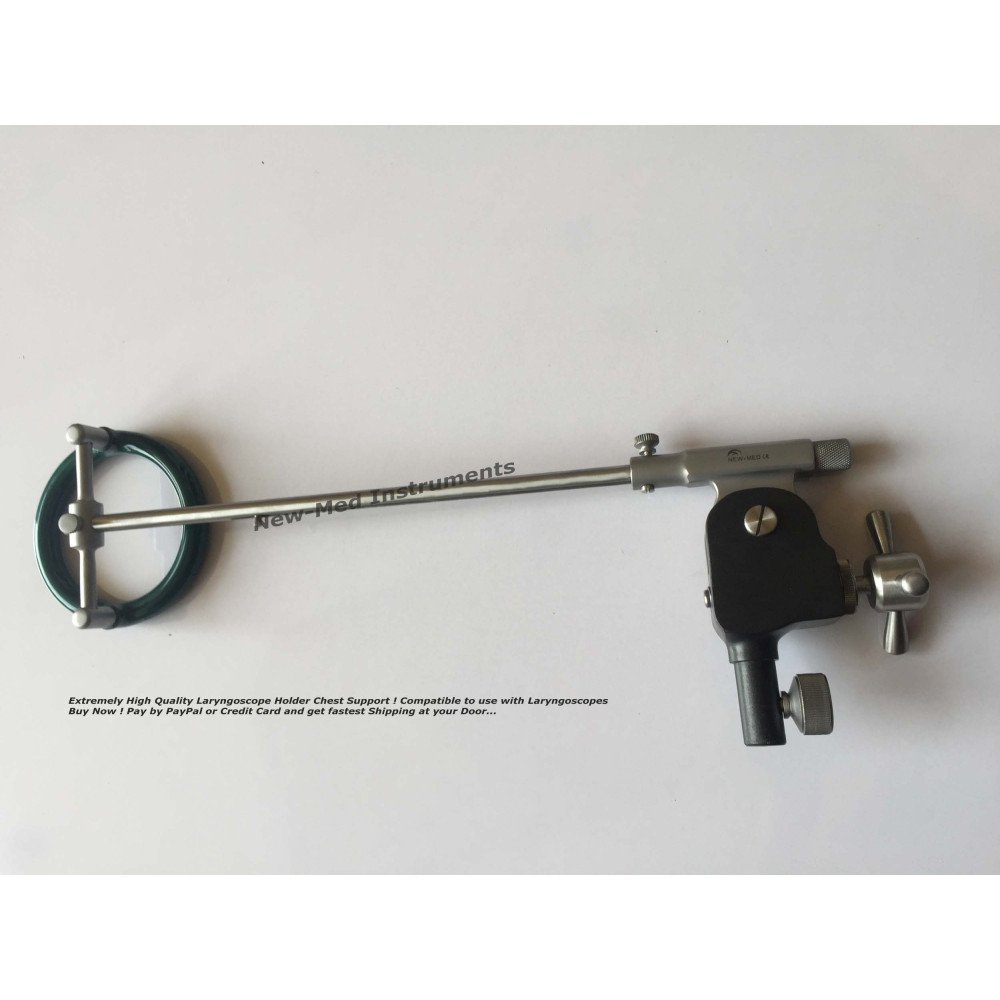 Laryngoscope Holder and Chest Support