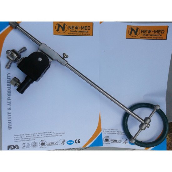 Laryngoscope Holder and Chest Support