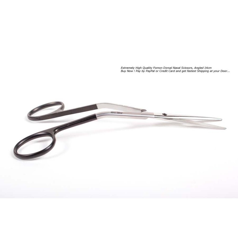 Fomon Dorsal Nasal Scissors - Supercut (Tungsten Carbide)