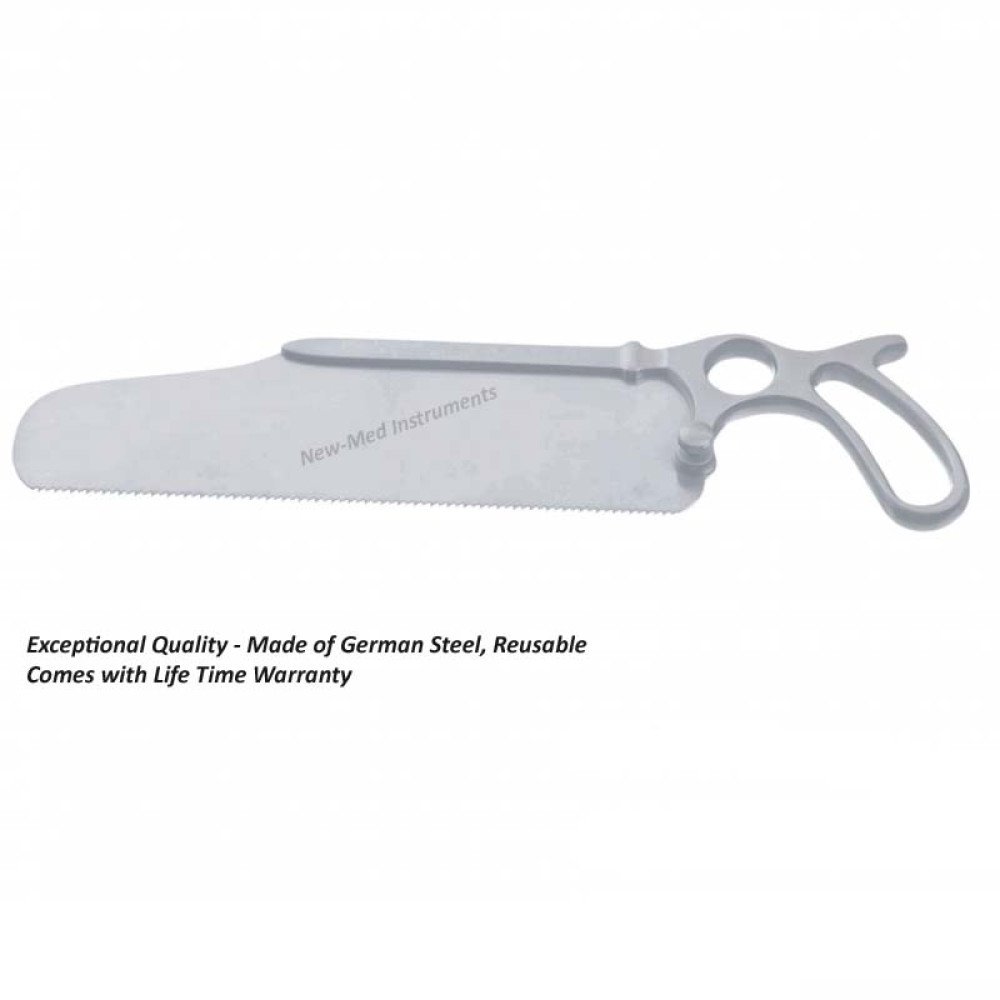 Satterlee Amputation Saw With Saw Blade, 29cm Stainless Steel