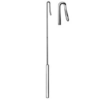 PRATT CRYPT HOOK, Long Style, 8 1/2" (21.6 cm) Stainless Steel