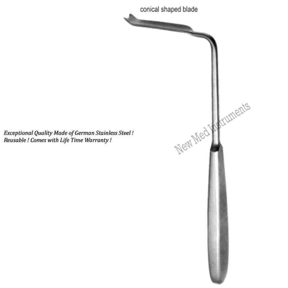 Obwegeser Mandibular Rim Retractor 20cm, Stainless Steel (Reusable)