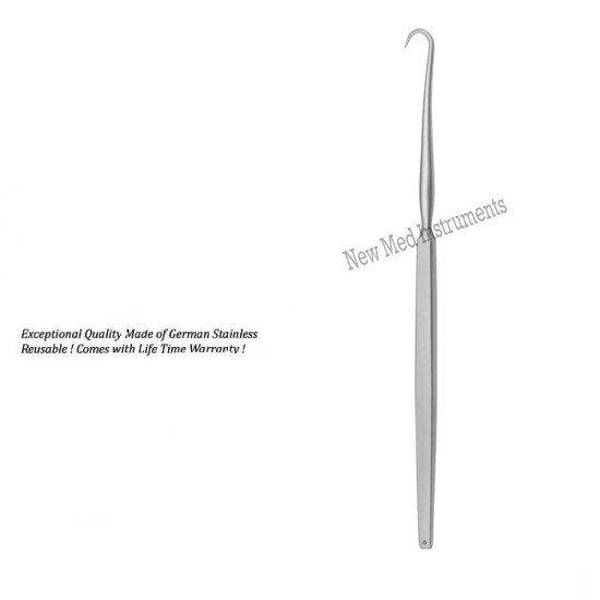 Iterson Tracheal Hook 17cm 6 3/4 inches, Stainless Steel