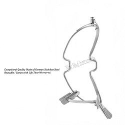 Medicon Boca Morda - Roquete de ajuste automático, Aço inoxidável Medicon Boca Morda - Roquete de ajuste automático, Aço inoxidável