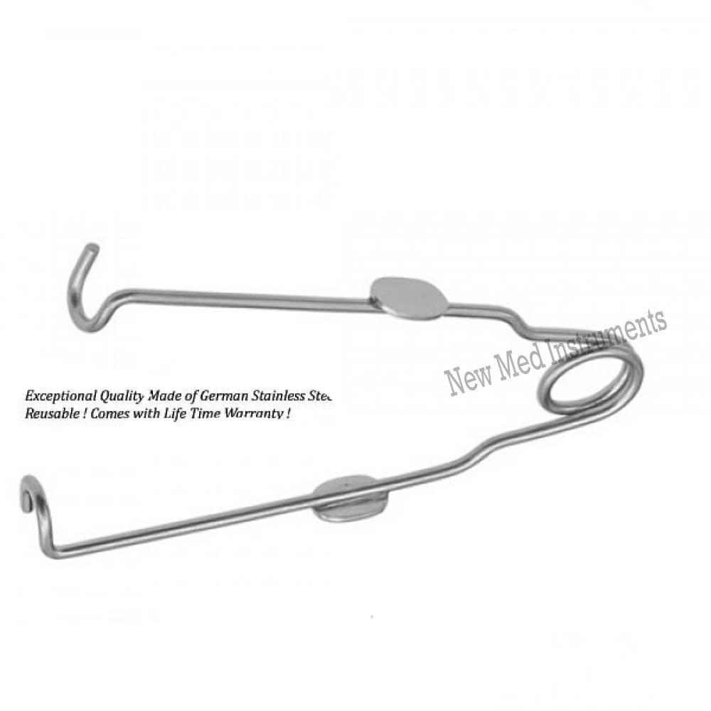 Bose tracheal retractor 7cm, Stainless Steel