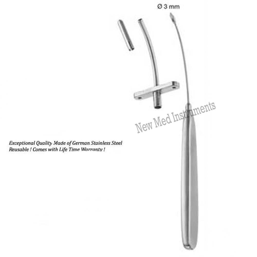 Tracheotomy trocar 3mm-for babies, Stainless Steel