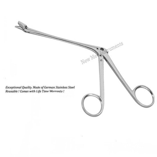 Schmeden Tonsil Punch Through Cutting 12 cm 4 3/4 inches, Stainless Steel