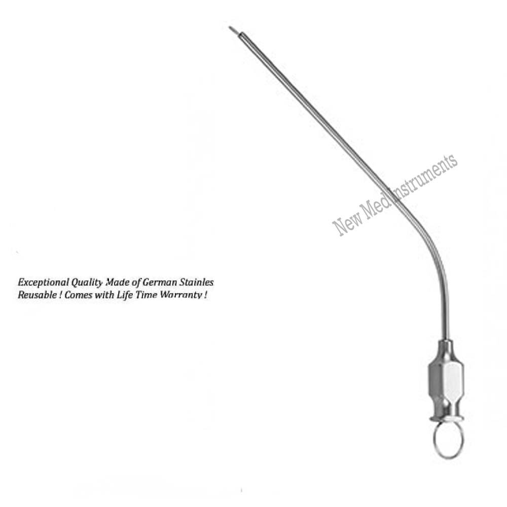 Rosen suction needle - straight & angled, Stainless Steel 