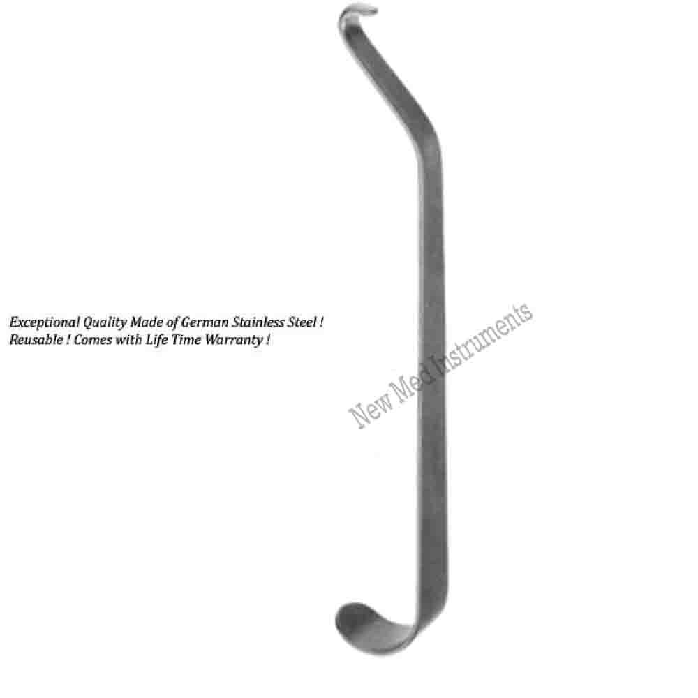 Mandibular Channel Retractor 8mm, 17cm, Stainless Steel (Reusable)