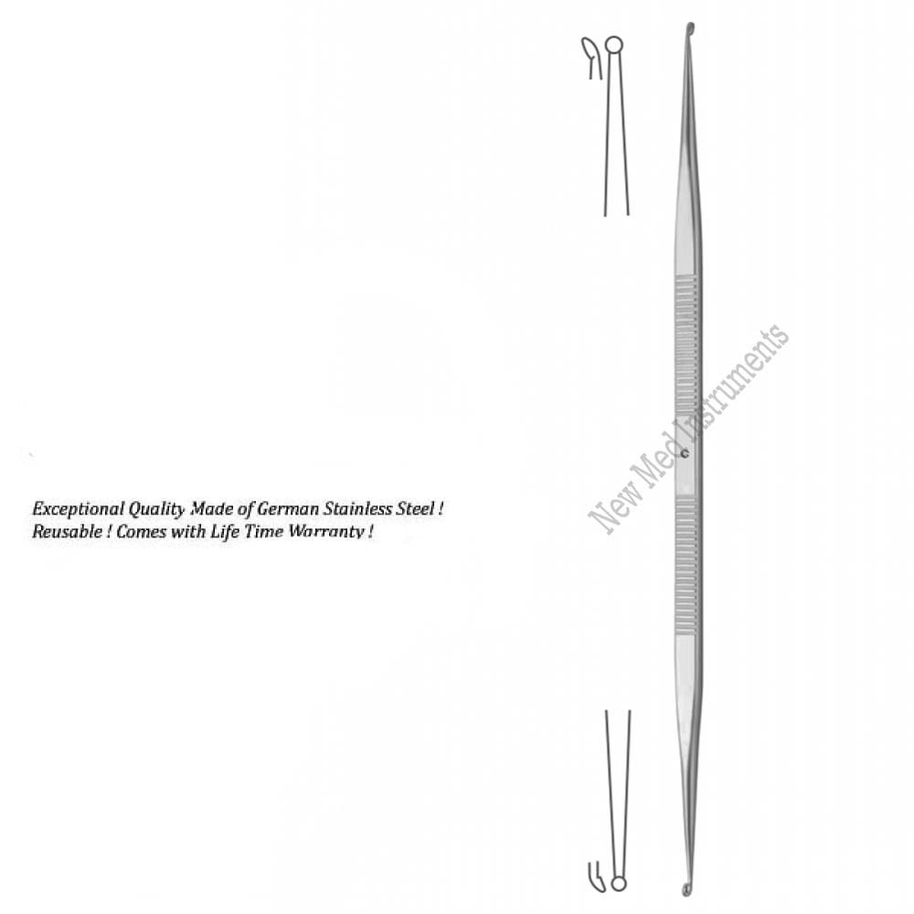 House Micro Ear Curette  14.5 cm 5 3/4 Inches, Stainless Steel