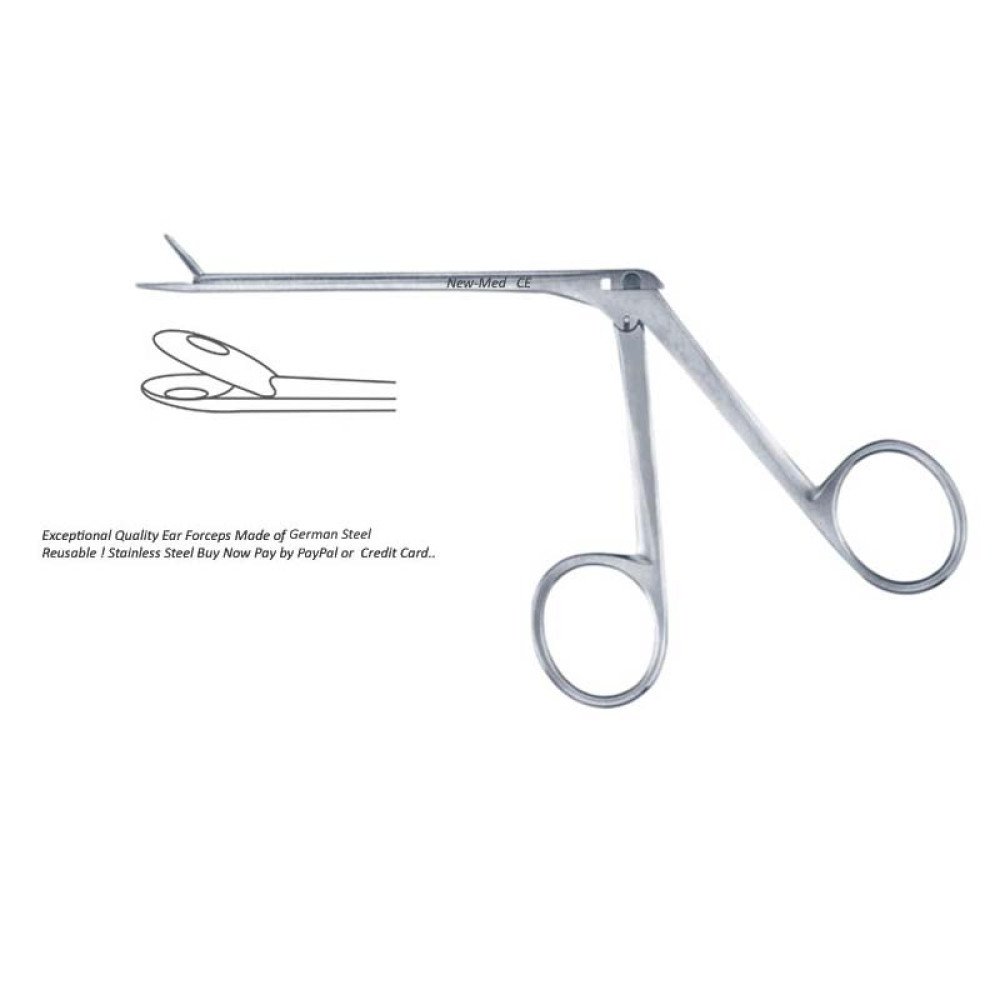 Struempel Alligator Ear Forcep, Length 8.5 cm (3 ¼”) 