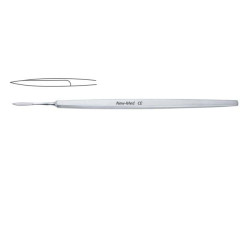 Couteau à cerveau Toennis, 18 cm (7 pouces), acier inoxydable Couteau à cerveau Toennis, 18 cm (7 pouces), acier inoxydable