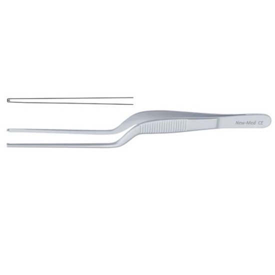 Gruenwald (Lucae) Ear Forcep 1x2 Teeth, Bayonet 14.5 cm (5 ¾”)