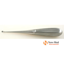 Spratt Brun Knochenkürette, ovale Schale, Edelstahl, Spratt Brun Knochenkürette, ovale Schale, Edelstahl,