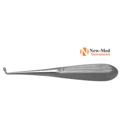 Curette à os Spratt Brun, coupe ovale, acier inoxydable, Curette à os Spratt Brun, coupe ovale, acier inoxydable,