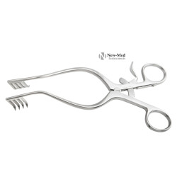 BECKMANN ADSON SELF-RETAINING RETRACTOR 5x4 Prongs BECKMANN ADSON SELF-RETAINING RETRACTOR 5x4 Prongs