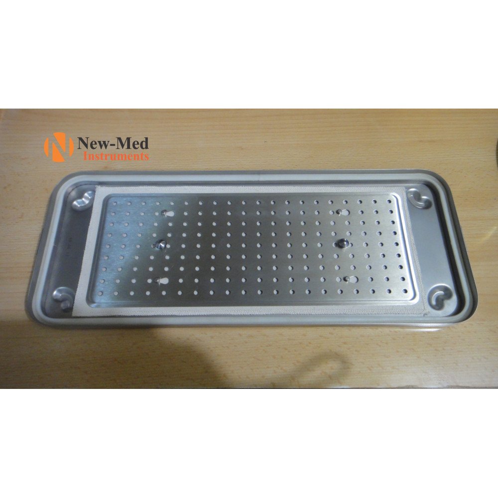 Stainless Steel Sterilizing Tray / Box For Surgical Instruments