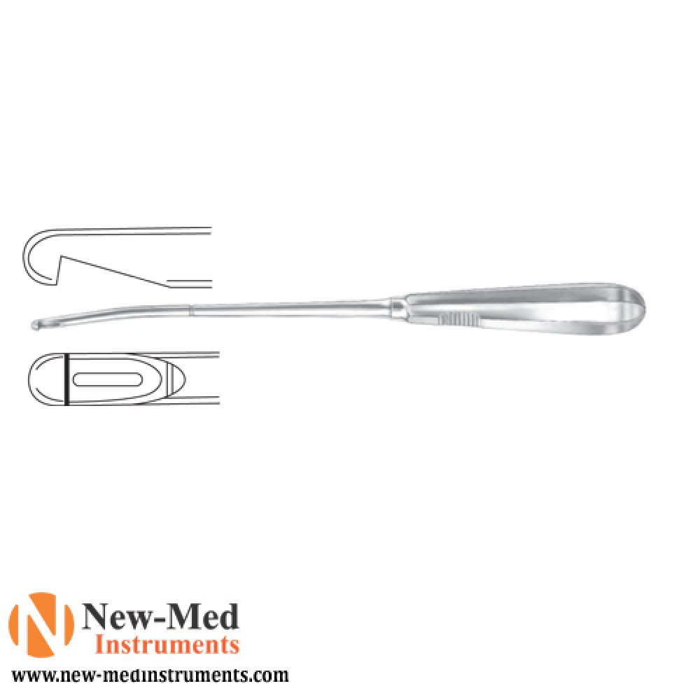 Munchen Biopsy Curette, 4.8mm, 27cm, Stainless Steel