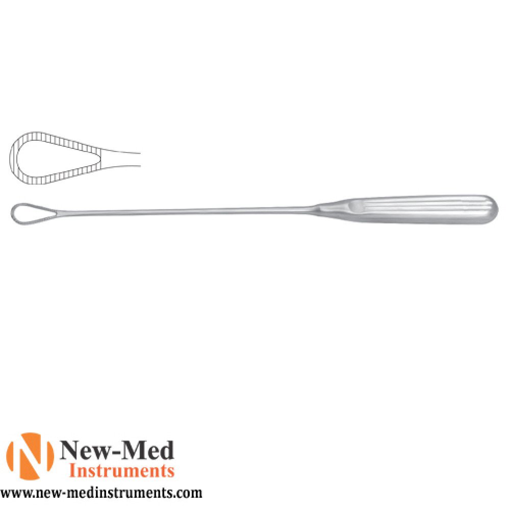 Greene Uterine Curette, 28cm, Stainless Steel