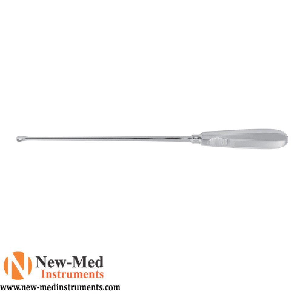 Recamier Uterine Curette Sharp - Malleable, Stainless Steel