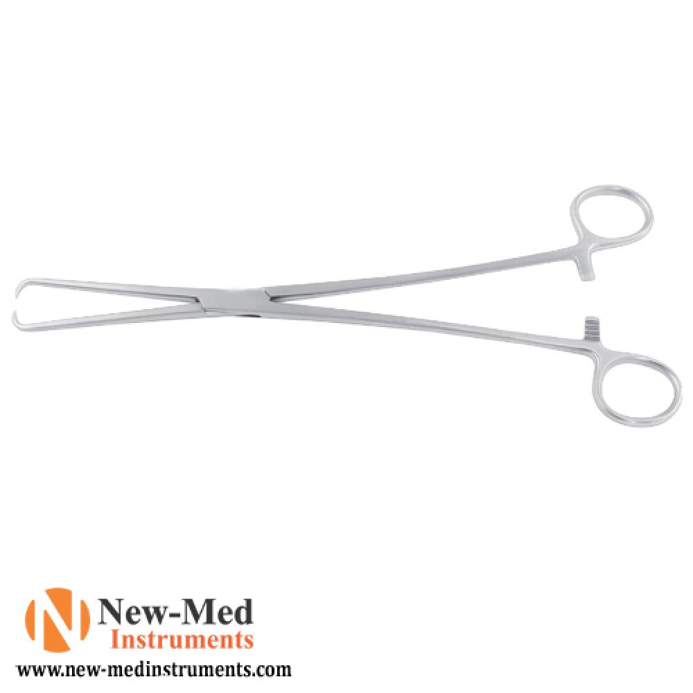 Pozzi Tenaculum Forceps, 25.5cm Stainless Steel