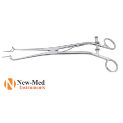 Espéculo endocervical Kogan com graduações e parafuso de fixação, 24,5 cm Espéculo endocervical Kogan com graduações e parafuso de fixação, 24,5 cm