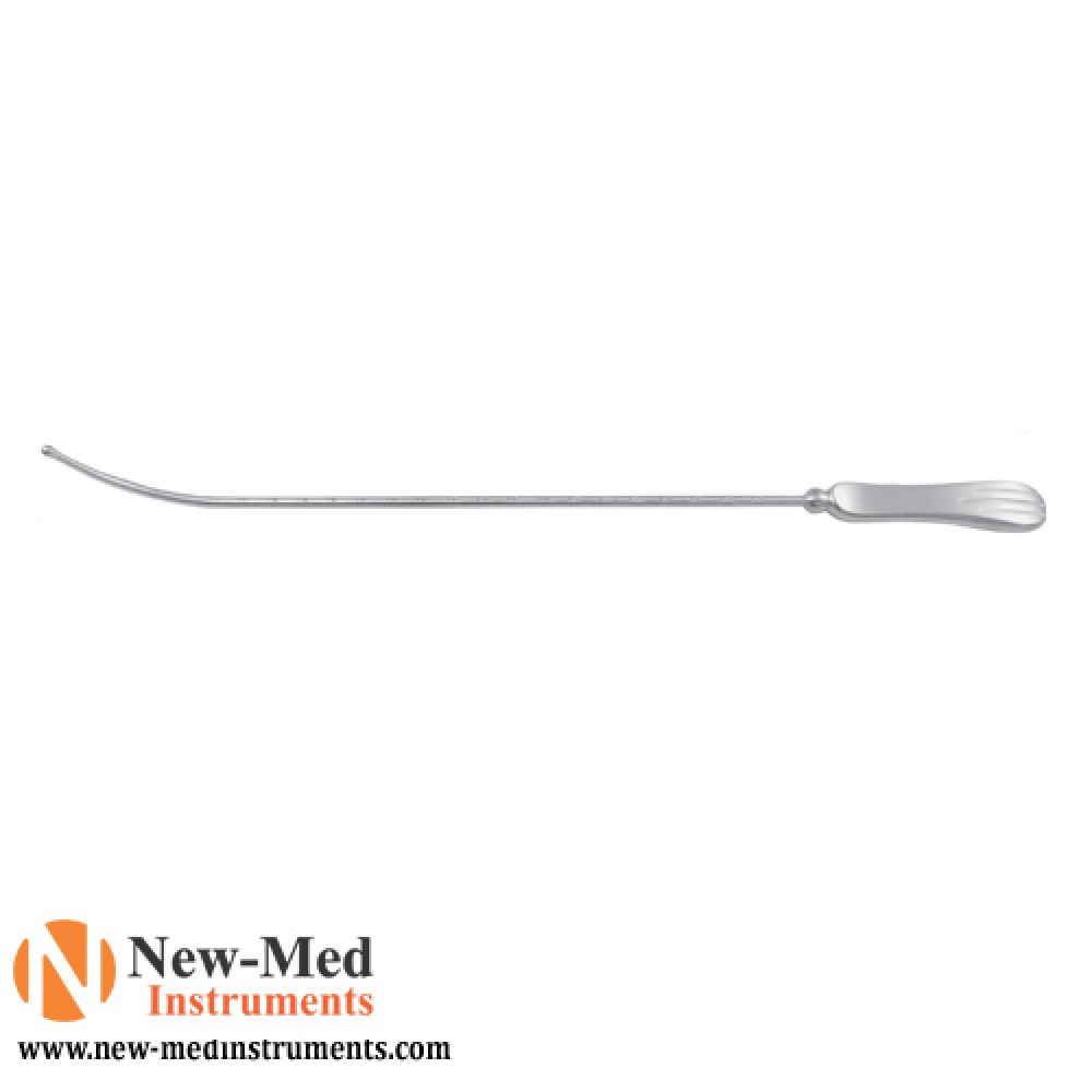 Sims Uterine Sound, Malleable, Silver Plated, 33cm